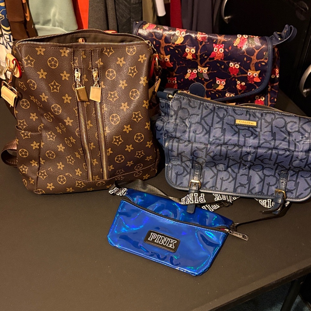 Brown Monogram Backpack - image 1